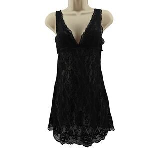 Victoria's Secret Very Sexy Black Lace Lingerie Medium